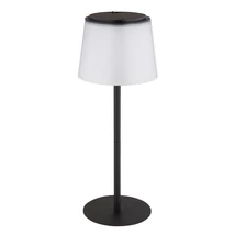 Globo MARIAM kültéri asztali lámpa fém, műanyag, fekete, fehér, LED, 1.8W, 3000K, 150Lm IP44 - 58462F