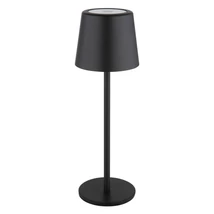 Globo VANCOUVER kültéri asztali lámpa fém, műanyag, fekete, fehér, LED, 1.2W, 3000-4500-6000K, 50Lm, IP44 - 58482B