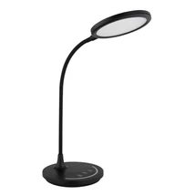 Globo KENNY asztali lámpa műanyag, fekete, fehér, LED, 12W, 3000-5700K, 520Lm - 58483