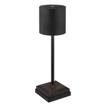 Globo DIXON asztali lámpa fém, műanyag, szövet, fekete, LED, 1.5W, 2900K, 30Lm - 58487B