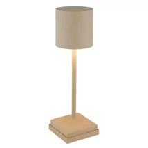 Globo DIXON asztali lámpa fém, műanyag, homokszín, LED, 1.5W, 2900K, 30Lm - 58487S