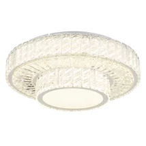 Globo MUCKY mennyezet lámpa fém, K5 kristály, króm, LED, 2700K-6500K, 50W, 3965lm - 67162-50D