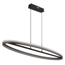 Globo DELLA függeszték fém, műanyag, fekete, szürke, fehér, LED, 60W, 3000-4000-6000K, 2650 Lm - 67179H1