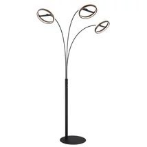 Globo DELLA állólámpa fém, műanyag, fekete, szürke, fehér, LED, 48W, 3000-4000-6000K, 1500Lm - 67179S1