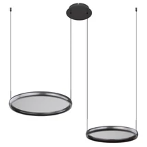 Globo BRIGGS függeszték fém, akril, fekete, LED,  50W, 2700-6000K, 1000Lm - 67186-50