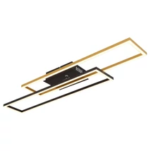 Globo DAKARI mennyezet lámpa fém, fekete, arany, LED, 30W, 3000K, 1370lm - 67208-30G