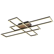 Globo DAKARI mennyezet lámpa fém, barna, fekete, LED, 40W, 3000K, 1650lm - 67208-40