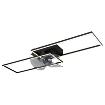 Globo TATJANA mennyezet lámpa fém, műanyag, fekete, fehér, LED, 38W, 3000-6500K, 1800Lm - 67243-30BF
