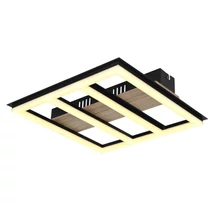 Globo FROOMY mennyezet lámpa fém, fa, műanyag, fekete, barna, LED, 3000K, 18W, 1700lm - 67291-18