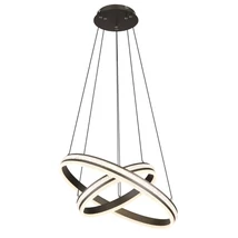 Globo GROUNI függeszték fém, akril, titánium, LED, 2700K-6000K, 60W, 3387lm - 67314-60H