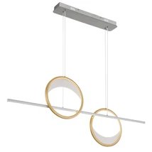 Globo UMBRA függeszték fém, akril, ezüst, áttetsző, LED, 40W, 2700K-6500K, 300-1761lm - 67333-40H