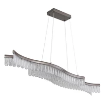 Globo JULIET függeszték fém, akril, szürke, áttetsző, LED, 35W, 3200K , 1560Lm - 67348H