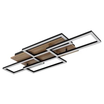 Globo JEFFRY mennyezet lámpa fém, műanyag, fekete, barna, fehér, LED, 40W, 3000-6500K, 2700Lm - 67359-40
