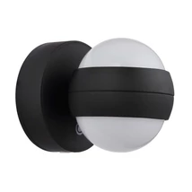 Globo RANDI fali lámpa műanyag, fekete, fehér, LED, 1.4W, 3000K, 90Lm - 78290AB