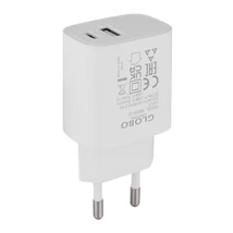 Globo USB ADAPTER usb adapter műanyag, fehér, 10W, 5V, DC/2 A - 98699-10