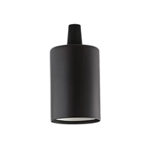 E27 LISCIO NERO - IdealLux-242576 - Dekor foglalat