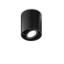 MOOD PL1 D09 ROUND NERO - IdealLux-243924 - Mennyezet lámpa