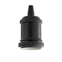 E27 GHIERA NERO - IdealLux-249209 - Dekor foglalat