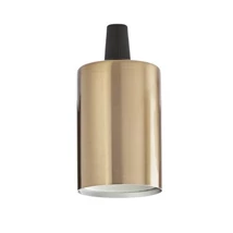 E27 LISCIO OTTONE BRUNITO - IdealLux-249247 - Dekor foglalat