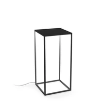 IdealLux IPOTESI PT H73 NERO kültéri állólámpa fém, fekete, LED, 3000K, 16W, 1800lm, IP44 - 282251