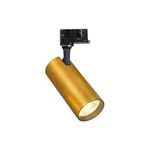 IdealLux FOX 25W CRI80  ON-OFF GD lámpafej háromfázisú sínrendszerhez fém, sárgaréz, LED, 3000K, 25W, 2950lm - 283944
