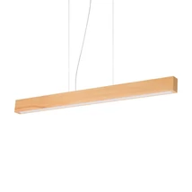IdealLux CRAFT SP függeszték fém, fa, barna, LED, 3000K, 36W, 3500lm - 284460