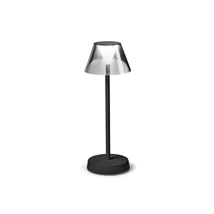 IdealLux LOLITA TL NERO kültéri asztali lámpa fém, műanyag, fekete, LED, 3000K, 7W, 200lm, IP54 - 286716