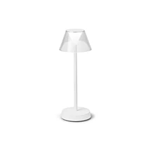 IdealLux LOLITA TL BIANCO kültéri asztali lámpa fém, műanyag, fehér, LED, 3000K, 7W, 200lm, IP54 - 286723
