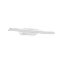 IdealLux MAKE-UP AP D45 fali lámpa fém, műanyag, fehér, LED, 3000K, 12W, 1250lm, IP54 - 287652
