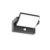 IdealLux SWIPE AP SENSOR ANTRACITE kültéri fali lámpa mozgáérzékelővel fém, műanyag, antracit, fehér, LED, 3000K, 21W, 2300lm, IP54 - 287713