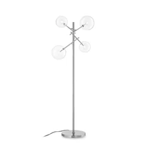IdealLux EQUINOXE PT4 CROMO állólámpa fém, üveg, króm, áttetsző, G4, 3000K, 2W, 160lm - 290959