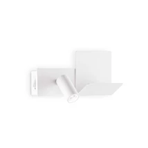 IdealLux KOMODO-1 AP BIANCO fali lámpa fém, fehér, LED, 3000K, 3,5W, 250lm - 291789