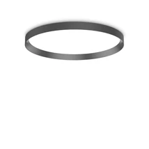 IdealLux FLY PL D60 NERO mennyezet lámpa fém, műanyag, fekete, LED, 3000K, 53W, 7500lm - 292205