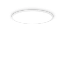 IdealLux FLY SLIM PL D60 mennyezet lámpa fém, műanyag, fehér, LED, 3000K, 53W, 7500lm - 292250