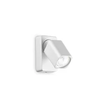 IdealLux RUDY AP1 SQUARE fali lámpa fém, fehér, GU10 - 294766