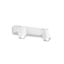 IdealLux RUDY AP2 SQUARE fali lámpa fém, fehér, GU10 - 294803