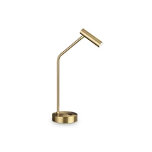 IdealLux EASY TL asztali lámpa fém, sárgaréz, LED, 3000K, 3.5W, 230lm - 295541