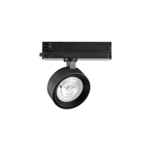 IdealLux POV TRACK ROUND BK lámpafej háromfázisú sínrendszerhez fém, fekete, LED, 3000K, 22W, 1750lm - 296333