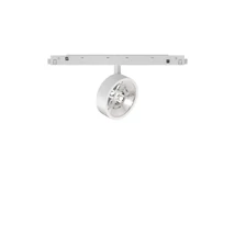 IdealLux EGO TRACK FLAT SINGLE WH lámpafej mágneses sínrendszerhez fém, fehér, fényerőszabályozható (DALI), LED, 3000K, 9W, 1100lm - 300535