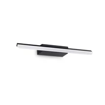 IdealLux RIFLESSO AP D42 fali lámpa fém, akrill, fekete, fehér, LED, 3000K, 11W, 1100lm - 302225
