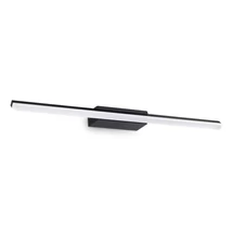 IdealLux RIFLESSO AP D62 fali lámpa fém, akrill, fekete, fehér, LED, 3000K, 17W, 1800lm - 302232