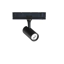 IdealLux FOX 08W CRI90 1-10V BK lámpafej háromfázisú sínrendszerhez fém, fekete, fényerőszabályozható, LED, 3000K, 8W, 800lm - 302539
