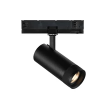 IdealLux EOS 25W 1-10V BK lámpafej háromfázisú sínrendszerhez fém, fekete, fényerőszabályozható, LED, 3000K, 25W, 3000lm - 302966