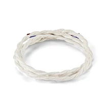 IdealLux CAVO TESSUTO INTRECCIATO 10M BIANCO kábel fehér, 2x0,75, 10m - 303062
