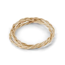 IdealLux CAVO TESSUTO INTRECCIATO 10M OTTONE kábel sárgaréz, 2x0,75, 10m - 303086