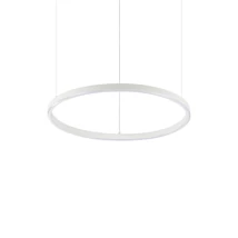 IdealLux ORACLE SLIM SP D050 ROUND DALI WH függeszték fém, műanyag, fehér, fényerőszabályozható (DALI), LED, 3000K, 29W, 3000lm - 304373