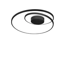 IdealLux OZ PL DALI NERO mennyezet lámpa fém, fekete, fényerőszabályozható (DALI), LED, 3000K, 48W, 5200lm - 304526