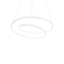 IdealLux OZ SP D60 DALI BIANCO függeszték fém, fehér, fényerőszabályozható (DALI), LED, 3000K, 48W, 5300lm - 304540
