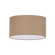 IdealLux SET UP PARALUME CILINDRO D70 TORTORA búra textil, műanyag, szürke - 304632