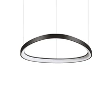 IdealLux GEMINI SP D061 függeszték fém, műanyag, fekete, fehér, LED-DALI, 3000K, 48W, 6600lm - 304694